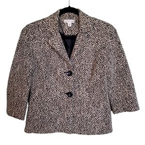 Coldwater Creek • 3/4 Sleeve Blazer